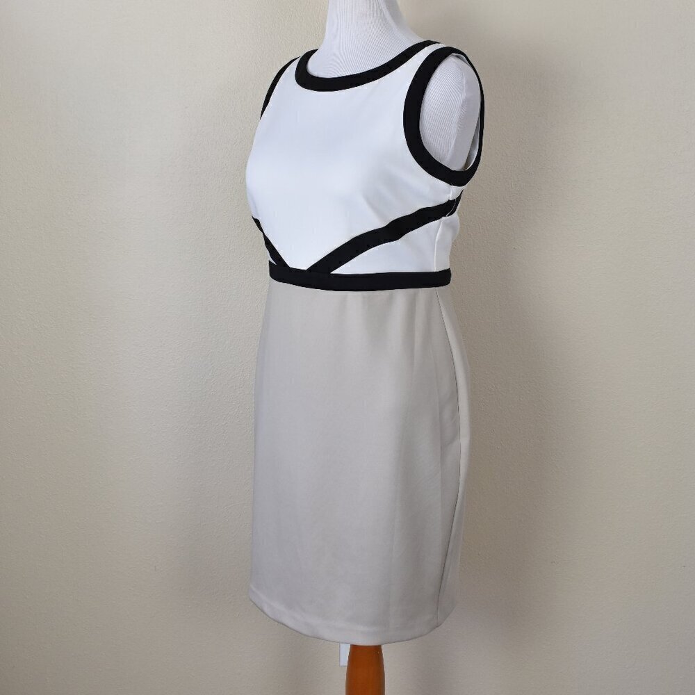 Calvin Klein Color Block Sheath Dress - 14 - Picture 5 of 10